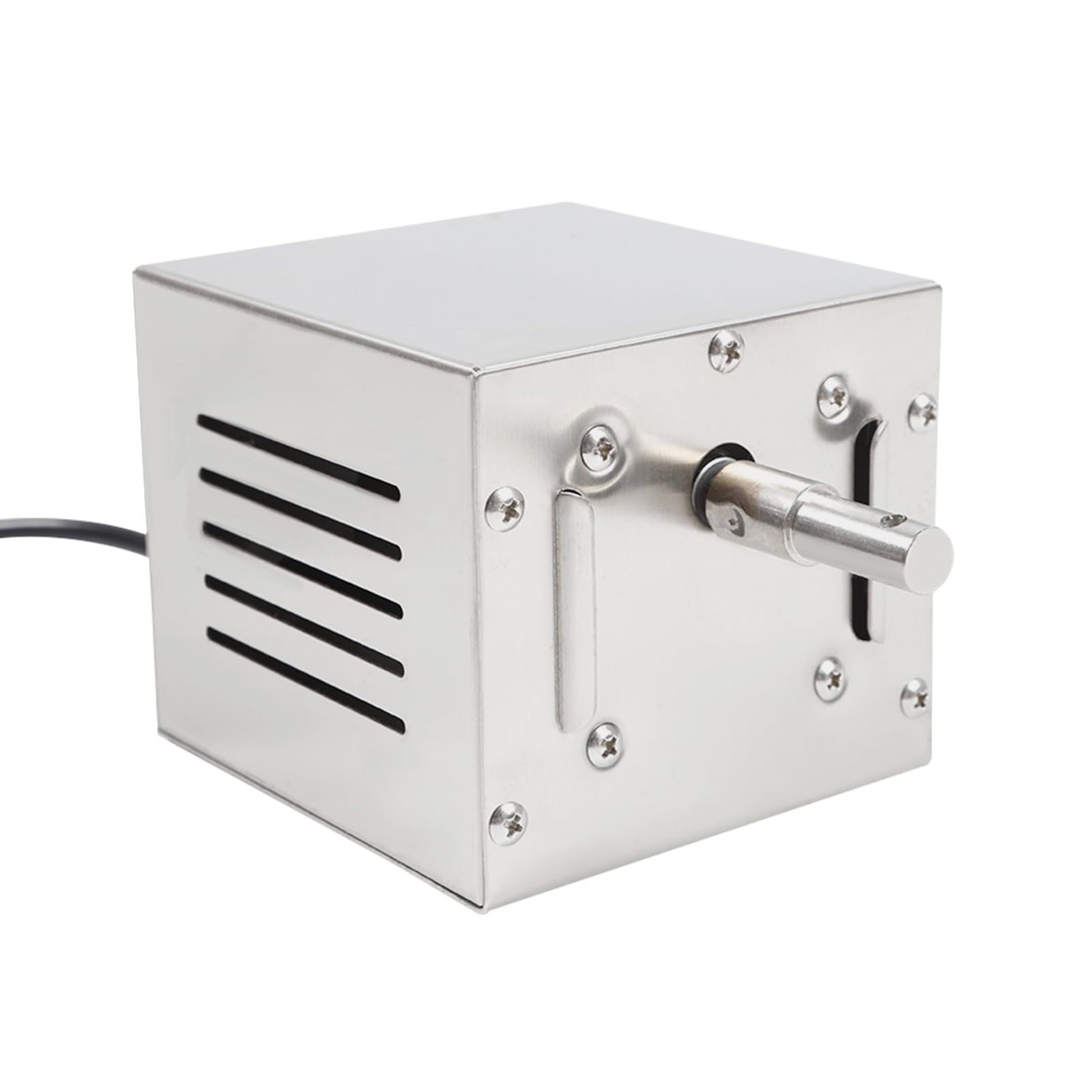 Motor de barbacoa de 220 V, 25 W, 2,5 r/min, acero inoxidable, con 60 kg de carga máxima, motor para picnic, barbacoa, fiesta