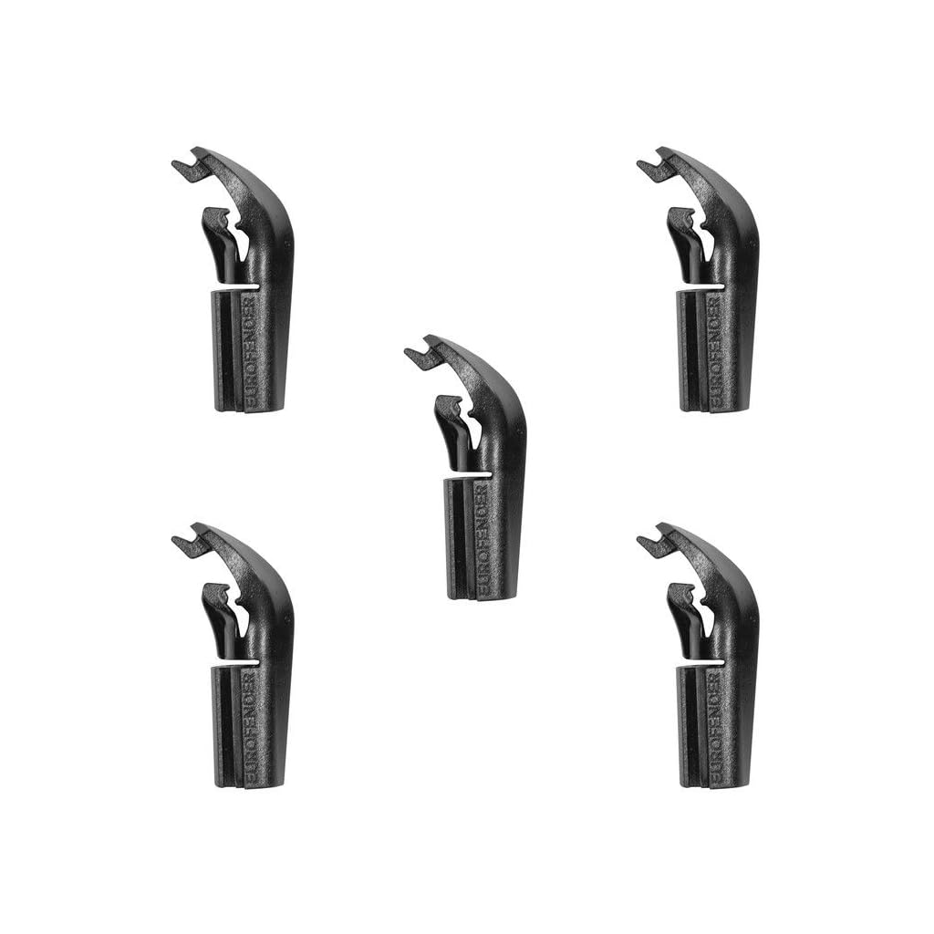 XLC Schutzblech Clip Set, für MG-F03 (5er Set), Schwarz Sport & Freizeit