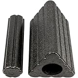 Yoga Blocks 2 in 1 Triangle Foam EPP Roller, 9x5x4 Inch Triangular Wedge Block for Neck Waist HIPS Back Legs, High Density Support for Pilates, Exercise, Massage Column, Adult Workout, Easy Cleaning