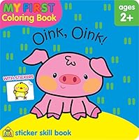 My First Coloring Book Oink Oink 1601598785 Book Cover