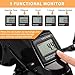 Pedal Exerciser Under Desk Bike Mini Exercise Bike for Leg and Arm Cycling Exercise Portable Peddler with LCD Display