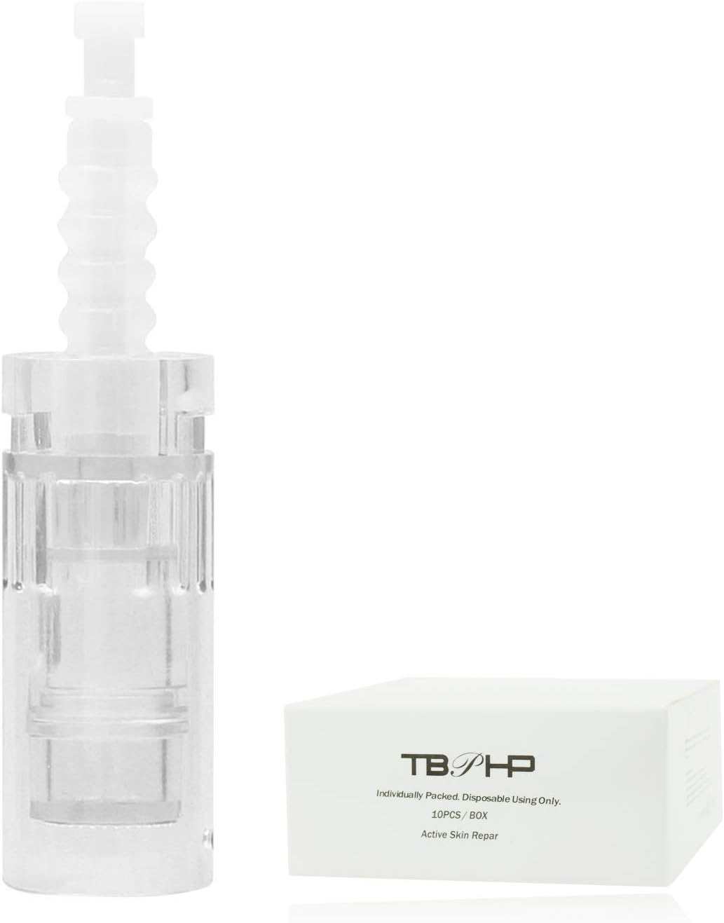 TBPHP Round Nano Painless Needle Cartriges for DermaPen for Skin Rejuvenation, 10 pack (Bayonet Coupling Needle)