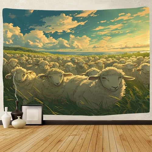 Tapisserie murale effet 3D grand format 180cmx230cm en tissu lavable - 2