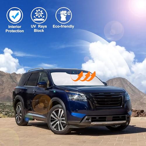 Image of Windshield Sun Shade for 2022-2026 Nissan Pathfinder Accessories