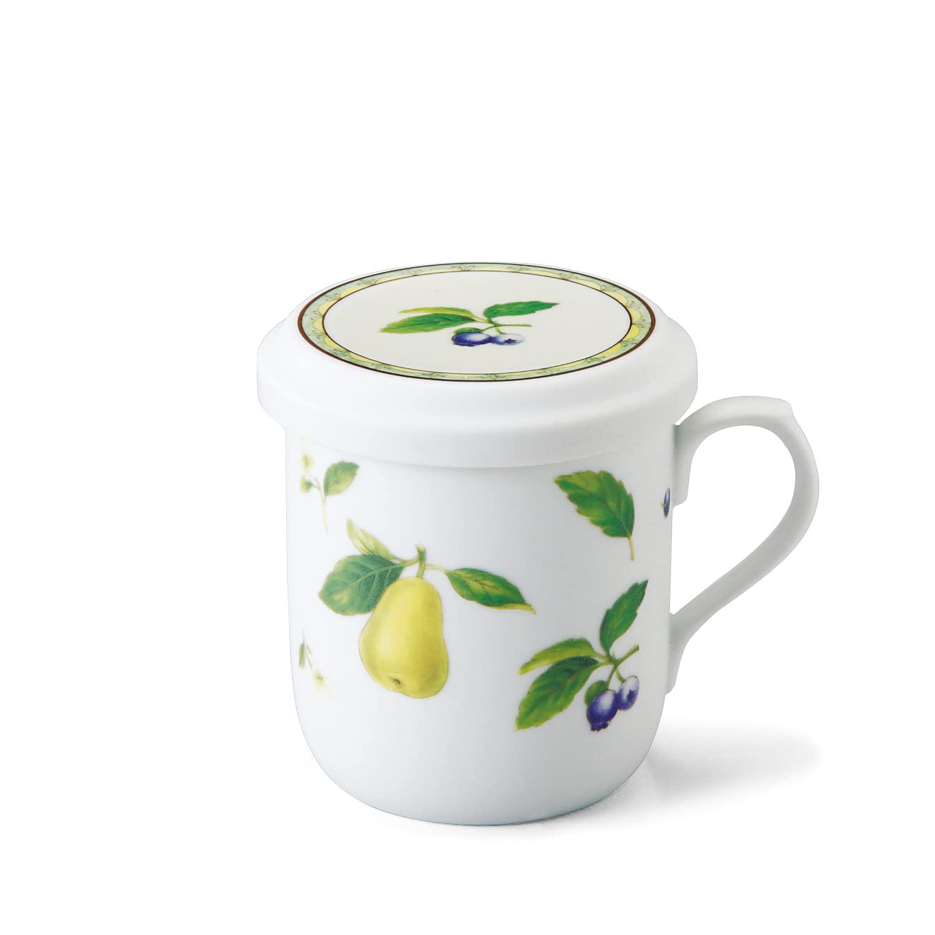 Amazon.co.jp: Narumi 40978-32930AZ Mug with Lid, Fruit, 9.4 fl oz