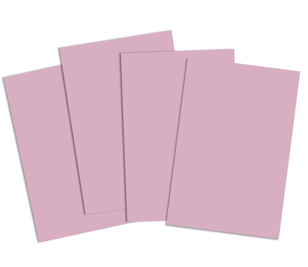 House of Card & Paper A2 220 GSM Coloured Card - Pastel Pink (Pack of 50 Sheets)