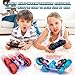 Remote Control Car, 2.4Ghz RC Stunt Cars with Double Sided 360-degree Flips Rotating Car Toy, Rechargeable LED Light Up Letters RC Car Toys for Kids 3 4 5 6 7 8-12 Year Old Boys Girls Birthday Gifts