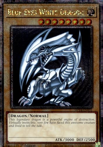  Drago Bianco Occhi Blu - MP24-EN001 - Quarter Century Secret Raro - 1a Edizione