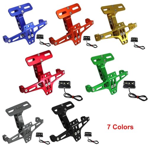 Support de plaque moto réglable pour éliminer la bavette Hayabusa - 6
