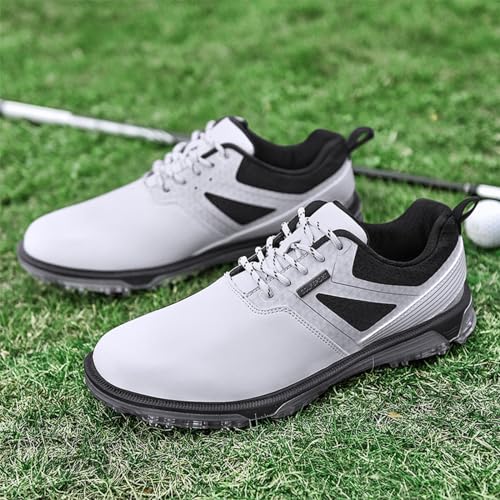 Waterproof Golf Shoes Men Spiked Golf Training Sneakers - Image 3