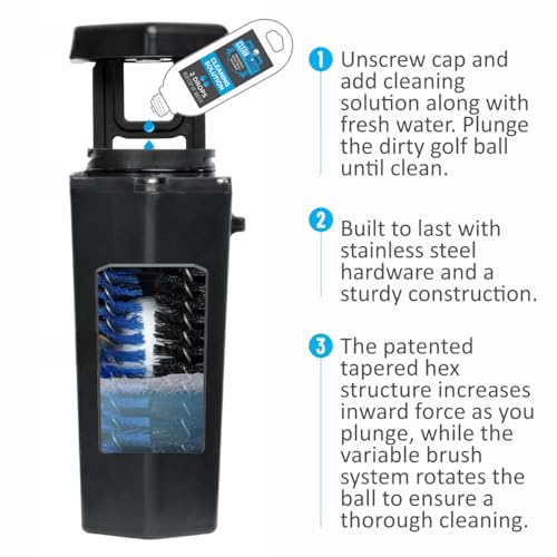 Clean Flight Premium Golf Ball Washer