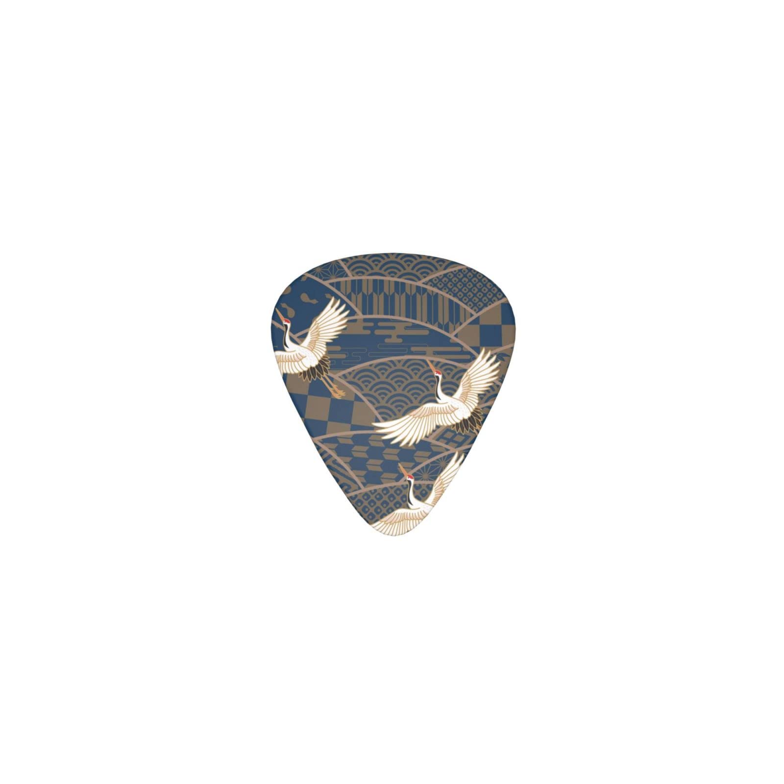 Amazon | 鶴 和風 和柄 デザインギターピック guitar pick ティア