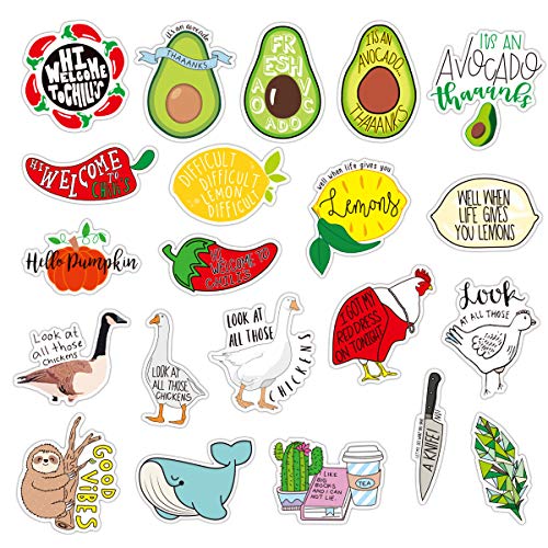 100pcs Fresh Vine Stickers for Hydro Flask,Water Bottles,MacBook,Laptop,Phone,Suitcase,Fridges - Thumbnail 5