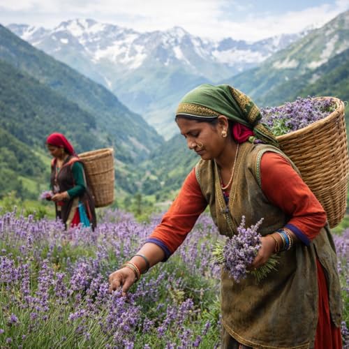 Image of SAN-CHA Tea Boutique | Lavender White Tea | Silver Needle Loose Leaf | 25g | Floral, Delicate Tea | Supports Calmness & Relaxation | Since 1981