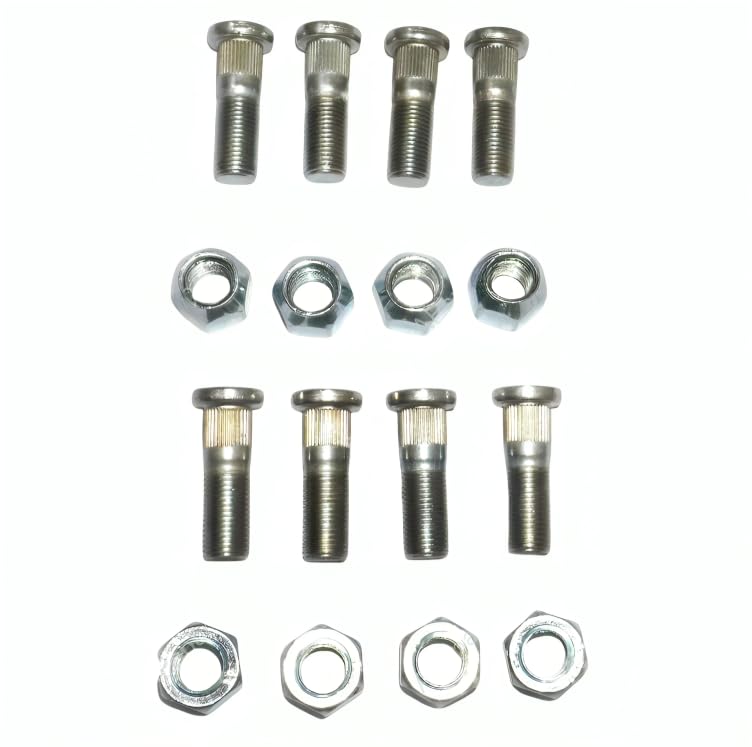 Bolt & Nut Set Rear Brake Backer Plate to Axle Housing for Samurai 85-95