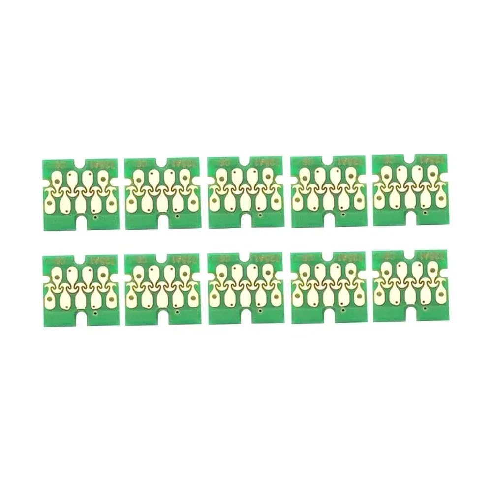 T7251 T7254 T725A White Ink Cartridge Chip Compatible with SureColor F2000 F2100 SC-F2000 SC-F2100 Printers T725A00 White Chips(10pcs T725A1 WT)