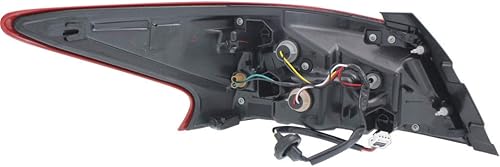 Miniatura 2 de Para Nissan Altima Sedan 2016 2017 Asamblea de luz trasera exterior lado pasajero DOT certificado NI2805106N