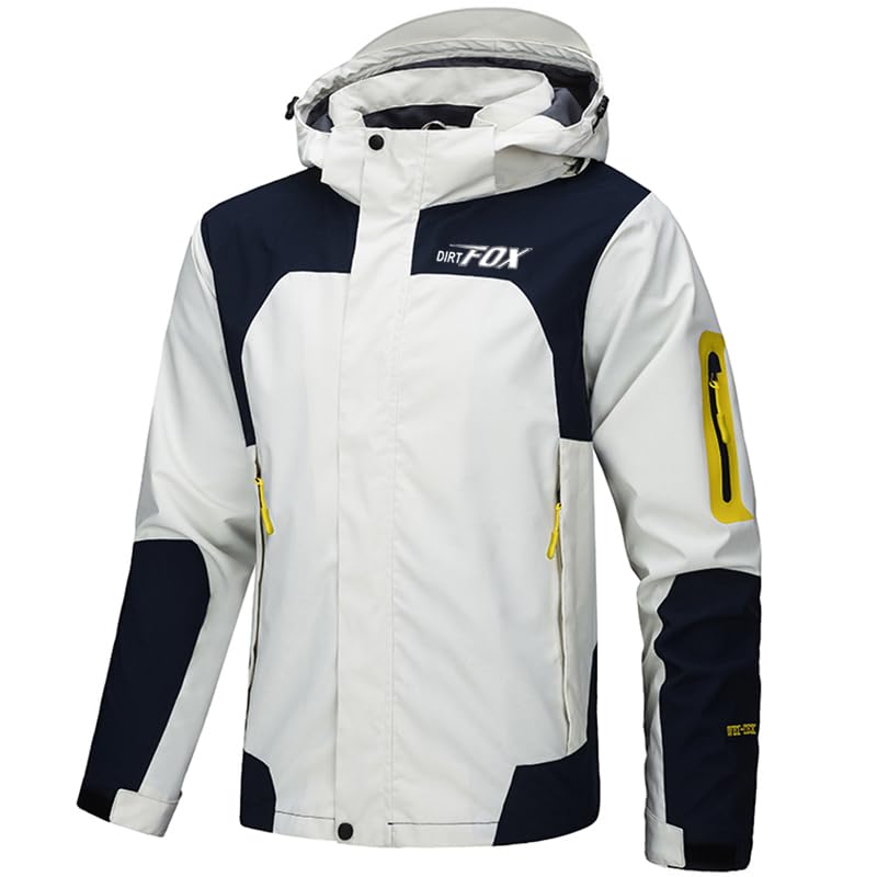 Chaqueta térmica para ciclismo hombre con capucha reflectante miniatura 1