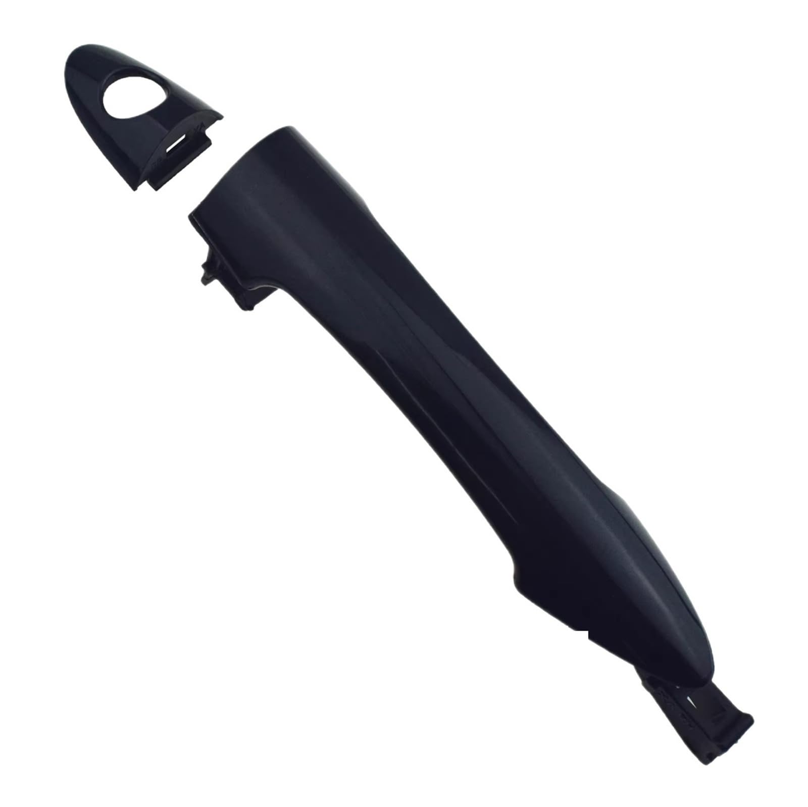 Kpuwers Exterior Door Handle Black Exterior Car Door Handle 826511Y000 826611Y000 836511Y000 836611Y000 for Kia for Picanto for Morning 2011-2016 Handles Replacement(Black Front Right)