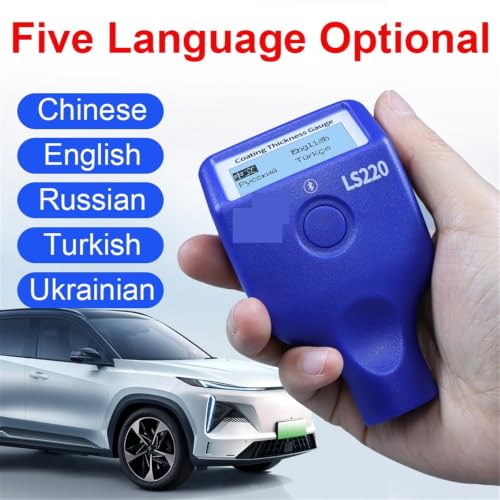 Dispositivo de medición LS220 digital para el control del espesor de laca automotriz 7