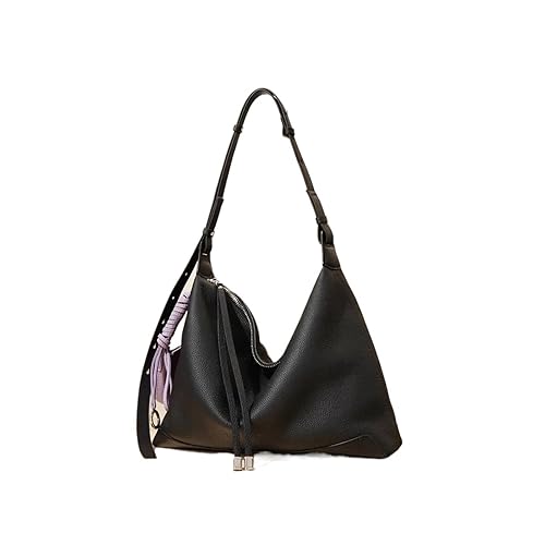 Compatible For Large Capacity Commuter Handbag Genuine Leather Feel Underarm