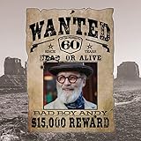 DUOMIO® WANTED Poster - PERSONALISIERBAR! - 