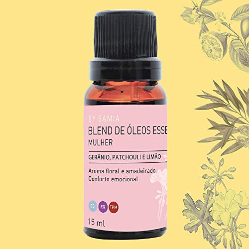 Blend Óleos Mulher 15 ml, By Samia, Multicor
