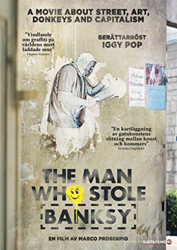 The Man Who Stole Banksy DVD original sueco para amantes de versiones extranjeras 1