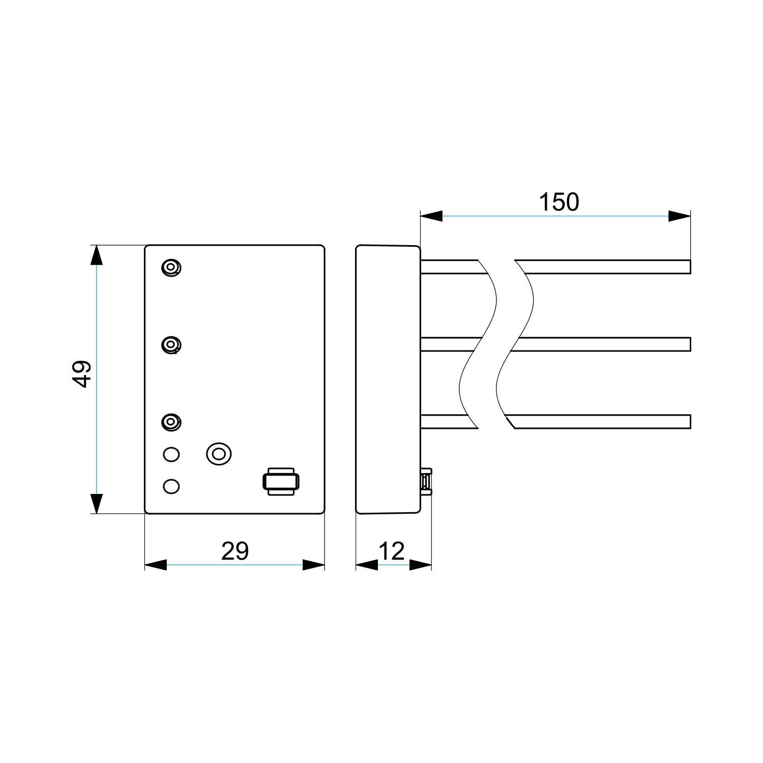 Finder 7P.36 Scaricatore di Sovratensione Tipo 3 TT TN-S Monofase DIN