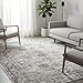 Unique Loom Sofia Collection Traditional Vintage Gray Area Rug (4' x 6')