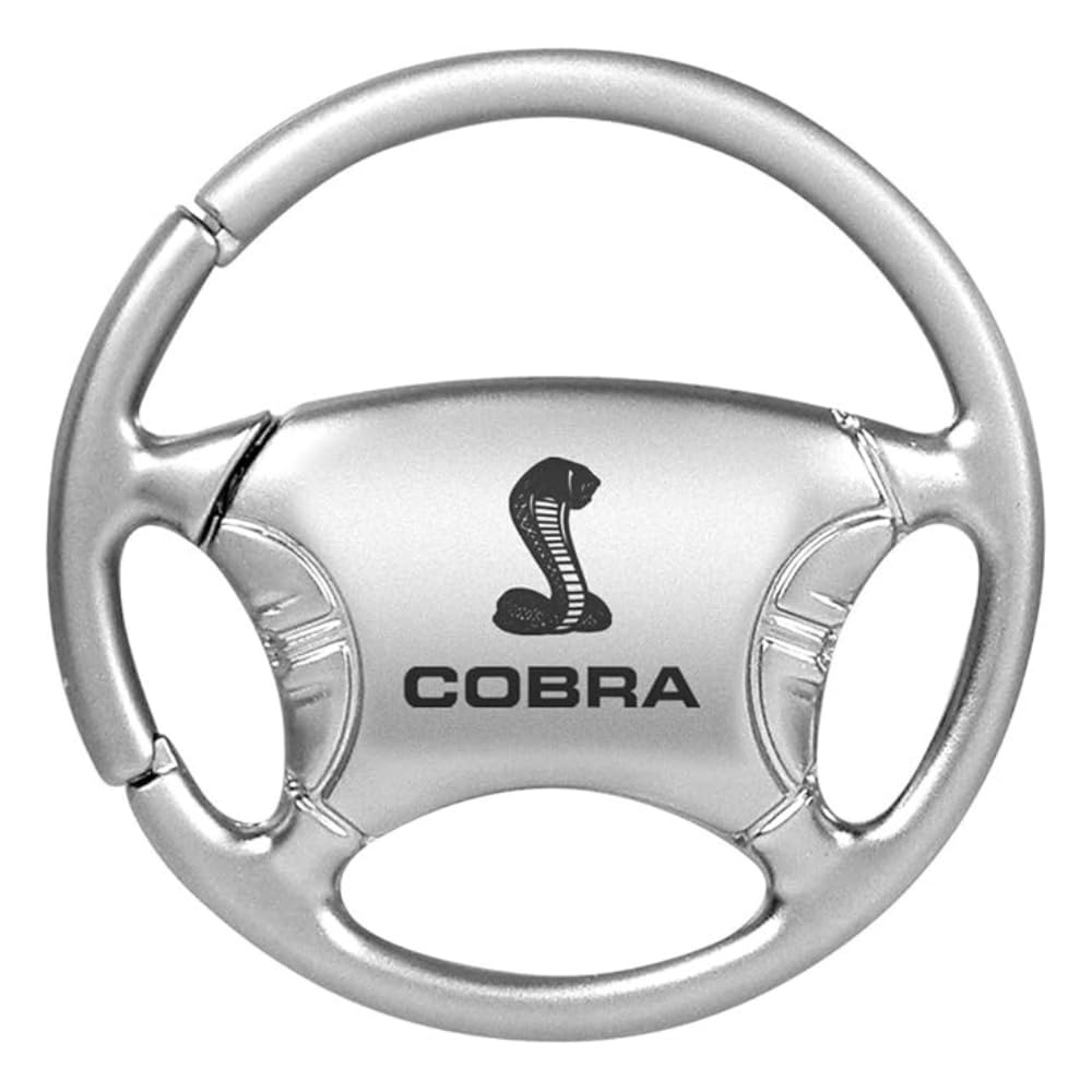 Au-TOMOTIVE GOLD Ford Shelby Mustang Cobra Steering Wheel Key Chain