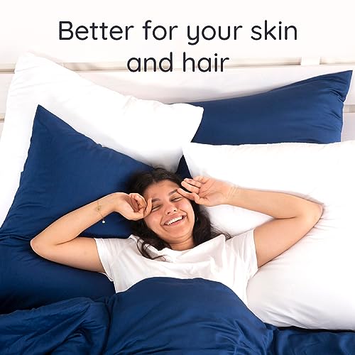 Bambaw Bamboo Pillow Cases 50x75 cm, 2 Pack, Cooling Pillowcases for Night Sweats Antibacterial Pillowcase Bamboo - Image 4
