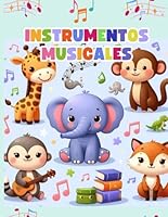 Instrumentos musicales: libro para colorear (Spanish Edition) B0F67DZH8D Book Cover