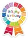 Creative Teaching Press Painted Palette Happy Birthday Badge (1066)