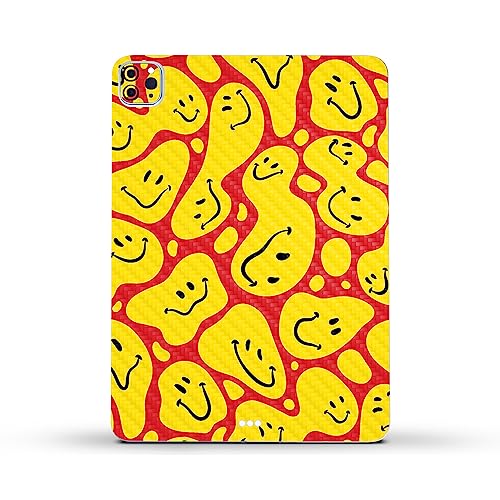 Image of MightySkins Carbon Fiber Skin Compatible with Apple iPad Pro 11 inch M2 4th Gen (2022) Full Wrap Kit - Tripping with Friend | Protective, Durable Textured Carbon Fiber Finish | Made in The USA