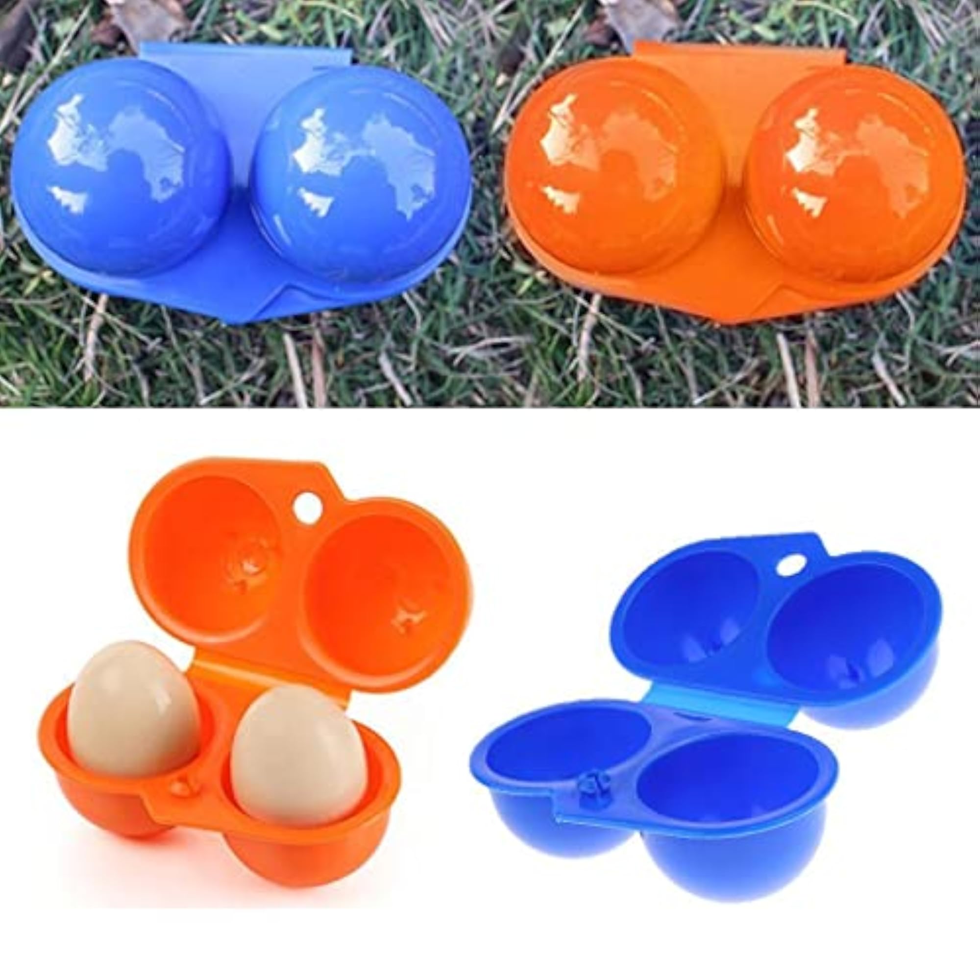 Portable Folding Outdoor Camping Hiking Picnic Egg Storage Container