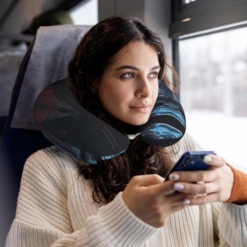 Almohada de viaje de espuma viscoelástica tamaño estándar miniatura 6