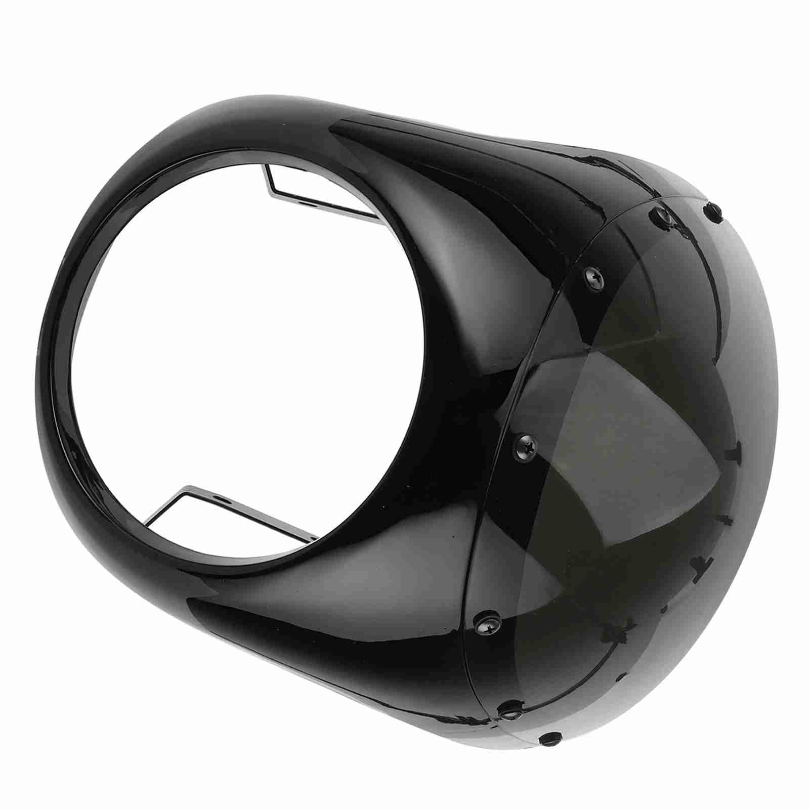 Cocoarm Owiewka Reflektora Owiewka Przedniej Szyby ABS 7 Cali Uniwersalna dla Motocyklistów z przezroczystą soczewką Łatwa Instalacja Ochrona Przed Wiatrem Redukcja Przepływu Powietrza Do Użytku