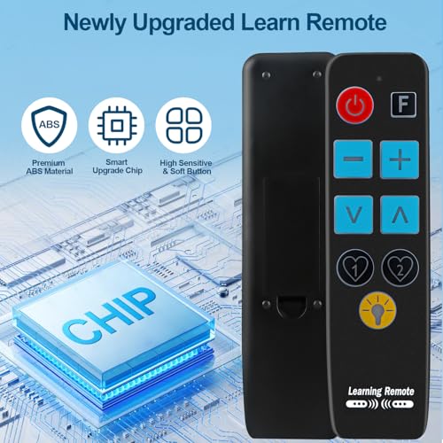 Télécommande universelle à gros boutons personnes âgées UNOCAR - 6