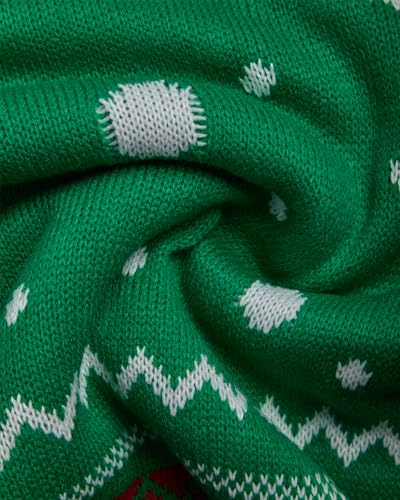 Peanuts Snoopy Mens Ugly Christmas Sweater Long Sleeve Crewneck - Image 4