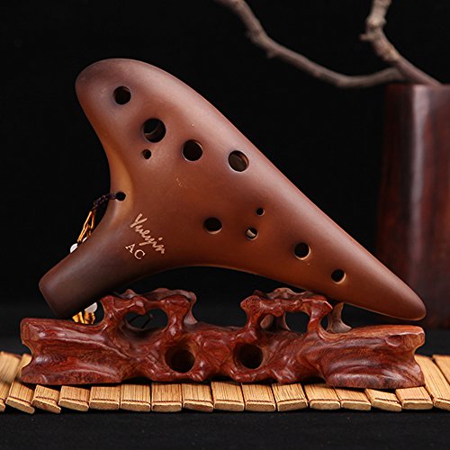 Ocarina BaiLE de 12 agujeros ahumada, de 