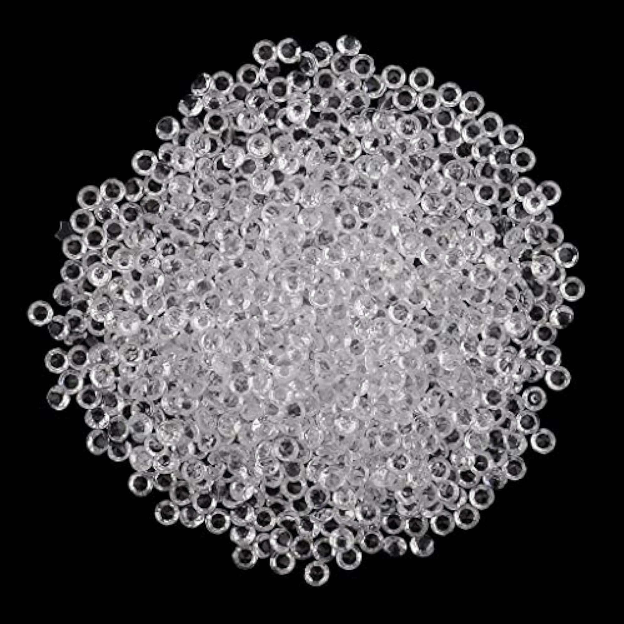 3x2000pcs Acrylic Crystal Wedding Decoration Scatter Confetti