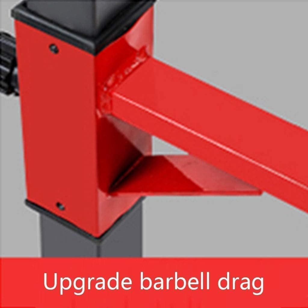 Squat Barbell Free Bench Press Stands Home Gym Squat Rack Fitness Simple Squat Bench Press for Household Use Integrated Fitness Barbell Rack