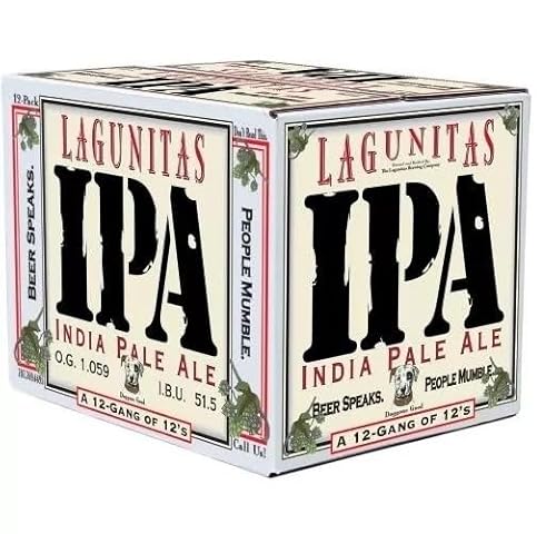 Cerveja Lagunitas Ipa Long Neck 12x355ml