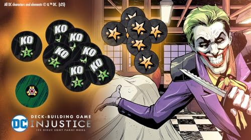 Jeu de stratégie Asmodee DC Comics Deck building Game Injustice - vue 9