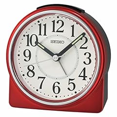 SEIKO Marui Bedroom Alarm Clock, Metallic Dark Red SEIKO Marui Bedroom Alarm Clock, Metallic Dark Red product photo