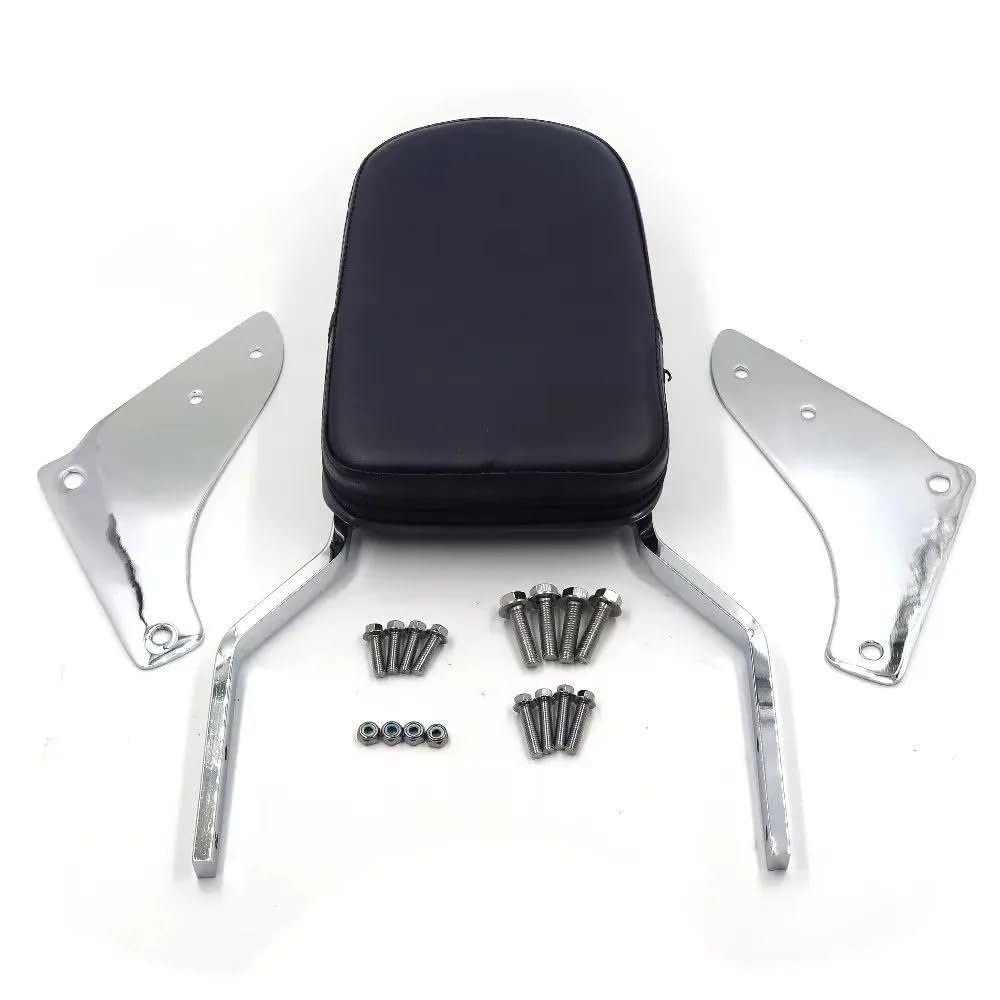 Dossier moto arrière Shadow ACE 1100 coussin de siège passager acier - 7