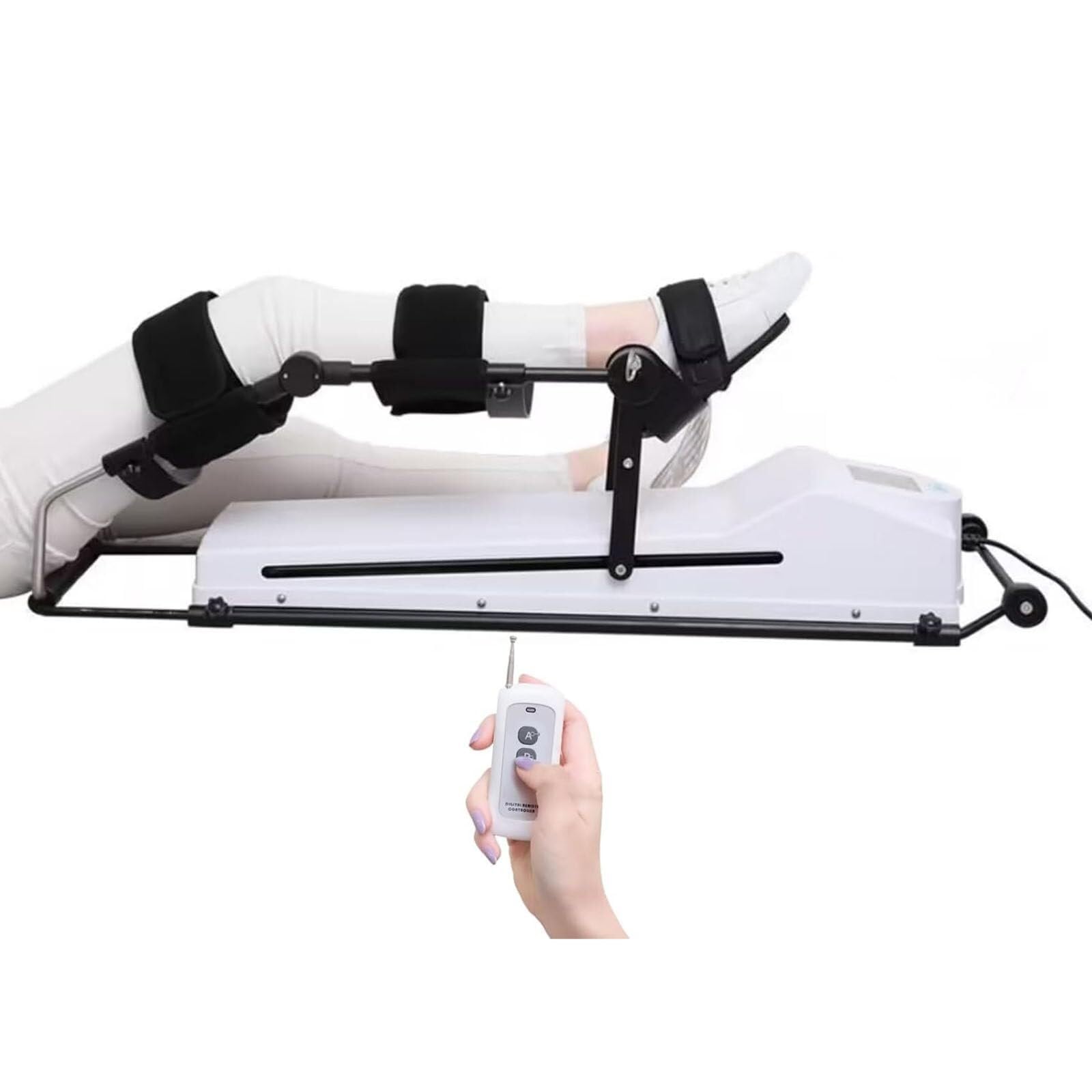 LYDZUSDP Electric Knee Rehabilitation Chair,Calf Knee Support Chair,Electric Leg Knee Rehabilitation Device,for Leg Dysfunction(M)