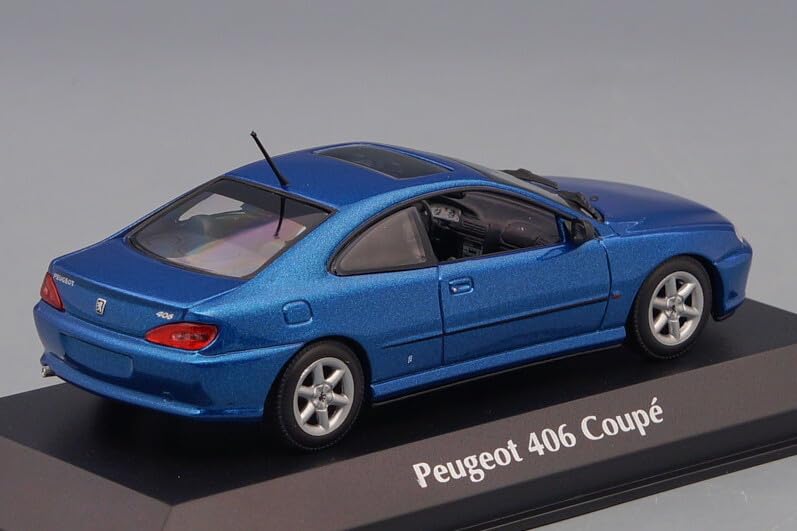 z03 GATE 1/18 プジョー406 クーペ 青メタ