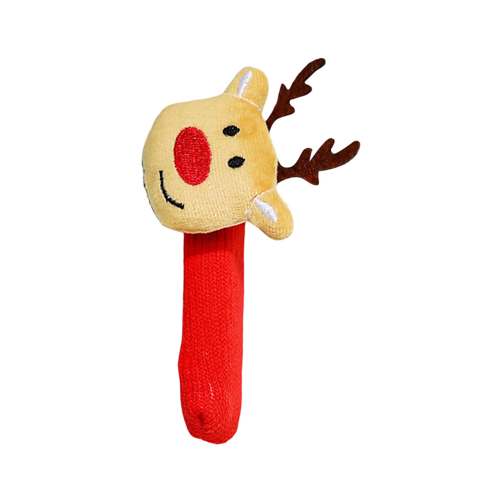 Piceioep Santa Soft Door Handle Cover Holiday Party Decoration with Child Safe Padded Design User Friendly Fabric Christmas Home Accessories
